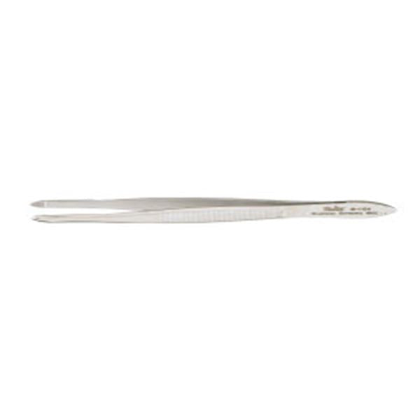 Miltex-Integra Forcep Cilia Ziegler 3-1/2" 2Mm Wide Jaw Smooth Straight Stainless Steel Ea - 18-1104