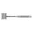 Miltex-Integra Mallet Padgett 7-3/4" Stainless Steel Ea - PM-1492
