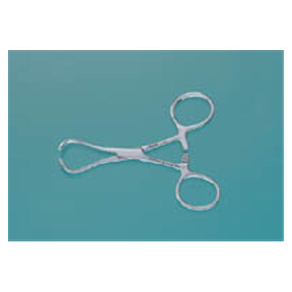 Miltex-Integra Clamp Towel Lorna 5-1/4" Stainless Steel Ea - 7-515