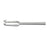 Miltex-Integra Hook Guthrie 5" 1.5Mm Sharp/Wide Double Prongs Stainless Steel Ea - 18-416