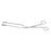 Miltex-Integra Demarcator Lockwood Lockwood Padgett 12-3/4" Stainless Steel Ea - PM-397