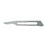 Miltex-Integra Blade Surgical #15C Carbon Steel Sterile Disposable 100/Bx - 4-115C