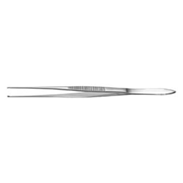 Miltex-Integra Forcep Tissue Cobaugh Iris Padgett 4" Straight 1X2 Teeth Stainless Steel Ea - PM-4212