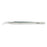 Miltex-Integra Forcep Micro Swiss Jewelers 4-1/2" Fn Tp Serrated Crv Flt #7/Micro Ss/Nmgntc Ea - 17-307X