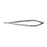 Miltex-Integra Holder Needle 5-1/4" Curved Jaw 0.6Mm Tip Stainless Steel Ea - 17-1000