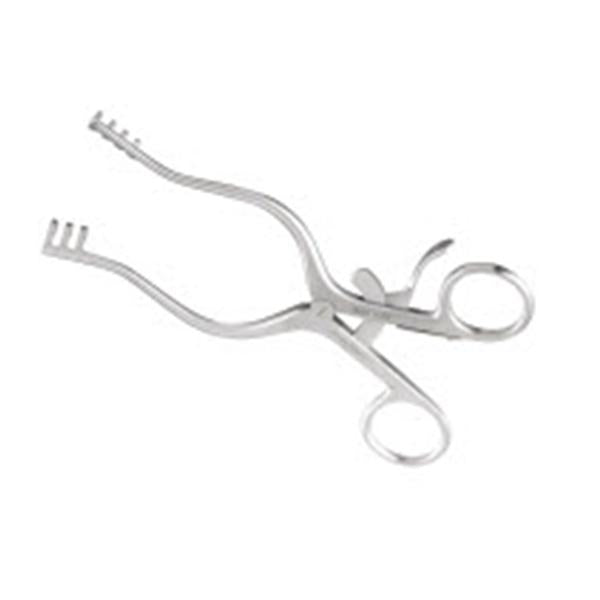 Miltex-Integra Retractor Weitlaner 6-1/2" Blunt 3X4 Teeth Stainless Steel Each - 11-616