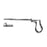 Miltex-Integra Forcep Mechanical Finger Quire 4" Stainless Steel Ea - 19-400