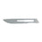 Miltex-Integra Blade Surgical #10 Carbon Steel Sterile Disposable 100/Bx - 4-110