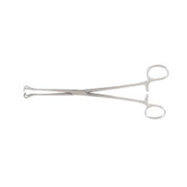 Miltex-Integra Forcep Tissue Babcock 8-1/4" 10Mm Wide Loop Jaw Smooth Straight Ss Ea - 16-46