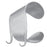 Miltex-Integra Hook Thumb Thumb Millard Padgett 17Mm Standard Thumb Handle 2 Stainless Steel Ea - PM-507