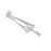 Miltex-Integra Retractor Dermal Alm 3-7/8" 3" Spread 1/2" Deep Prong Stainless Steel Ea - 44148