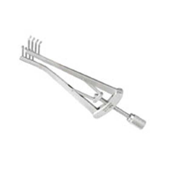 Miltex-Integra Retractor Dermal Alm 3-7/8" 3" Spread 1/2" Deep Prong Stainless Steel Ea - 44148