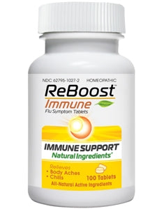 Medinatura Reboost Immune Booster Natural Ingredients Tablet 128 per Bottle - 1002003