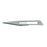 Miltex-Integra Blade Surgical #11 Carbon Steel Sterile Disposable 100/Bx - 4-111