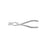 Miltex-Integra Forcep Septum Walsham Padgett 9" Straight Concave Jaw Universal Ea - PM-8223