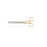 Miltex-Integra Scissors Dissecting Mayo 6-3/4" Beveled Straight Tungsten Carbide Ea - 5-124TC