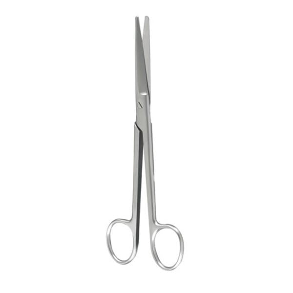 Miltex-Integra Scissors Mayo 6-3/4" Blunt/Blunt Straight Stainless Steel Disposable 50/Pk - ST5-124