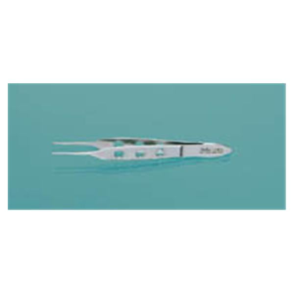 Miltex-Integra Forcep Tissue Bishop-Hartman Iris 3-3/8" 0.7Mm Straight 1X2 Teeth Ss Ea - 18-868