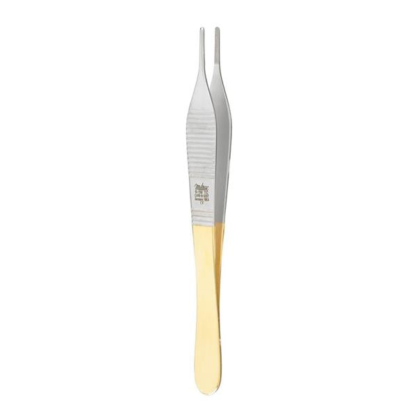 Miltex-Integra Forcep Dressing Adson 4-3/4" Cross Serrated Tungsten Carbide Ea - 6-118TC