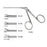 Miltex-Integra Forcep Ear 2-3/4" 0.75Mm Cup Stainless Steel Ea - 19-418
