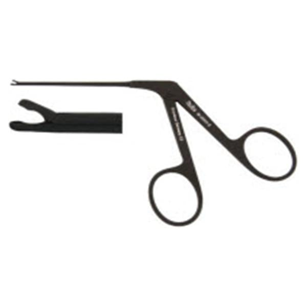Miltex-Integra Forcep Micro Alligator 3-1/4" 0.5Mm Wide Oval Cup Ebony Finish Ea - 19-2090-B