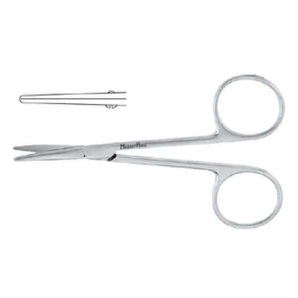 Miltex-Integra Scissors Strabismus Meister-Hand 4" Straight Stainless Steel Ea - MH5-312