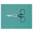 Miltex-Integra Scissors Iris Supercut 4-1/2" Sharp/Sharp Supercut Curved Stainless Steel Ea - 5-SC-306