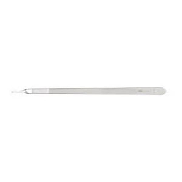 Miltex-Integra Handle Knife #3La Size 10-15 Angled Tip Stainless Steel Ea - 43933
