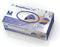 SensiCare Silk - Exam Glove Medium NonSterile Nitrile Standard Cuff Length Textured Fingertips Blue Chemo Tested - Medline - MDS7585