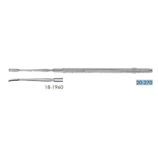 Miltex-Integra Chisel Freer 6-1/2" Straight Stainless Steel Ea - 20-270
