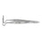 Miltex-Integra Forcep Berke 4" 27Mm Long Blade Longitudinal Serrated Stainless Steel Ea - 18-1138