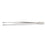 Miltex-Integra Forcep Tissue Russian 6" Straight 8X8 Side Grasping Teeth Stainless Steel Ea - 6-142