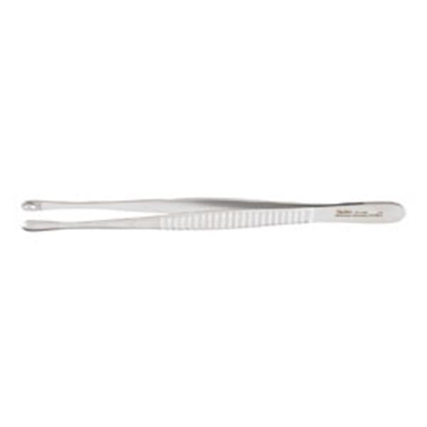 Miltex-Integra Forcep Tissue Russian 6" Straight 8X8 Side Grasping Teeth Stainless Steel Ea - 6-142