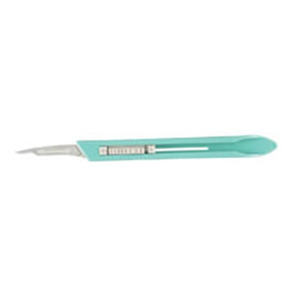 Miltex-Integra Scalpel Surgical #15C Plastic Safety Sterile Disposable 10/Box - 4-515C