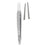 Miltex-Integra Forcep Suture Bonn 2-3/4" .12Mm Tp/Ty Pltfrm Straight 1X2Tth Micro Ss Each - 18-835