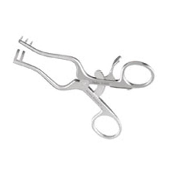 Miltex-Integra Retractor Weitlaner 4" Sharp 2X3 Teeth Stainless Steel Ea - 11-600