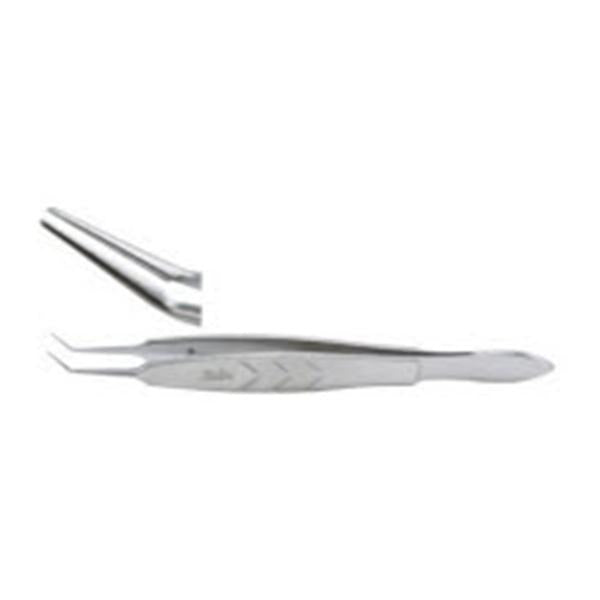 Miltex-Integra Forcep Tying Mcpherson 4" Smooth Angled 5Mm Long Stainless Steel Ea - 18-925