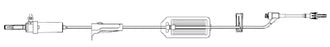 Zyno Medical Z-800 Administration Set 20 Drops / mL Drip Rate 105 Inch Tubing 1 Port - A2-80071-D