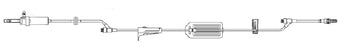 Zyno Medical Z-800 Administration Set 20 Drops / mL Drip Rate 105 Inch Tubing 2 Ports - A2-80072