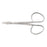 Miltex-Integra Scissors Suture 4" Sharp Slight Curve Stainless Steel Ea - 18-1653