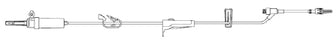 Zyno Medical Z-800 Administration Set 20 Drops / mL Drip Rate 105 Inch Tubing Without Port - A2-80070