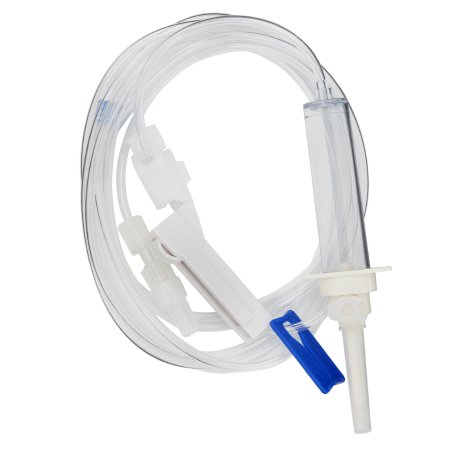 Z-800 - IV Pump Set 20 Drops / mL Drip Rate 105 Inch Tubing 1 Port - B2-70071-D