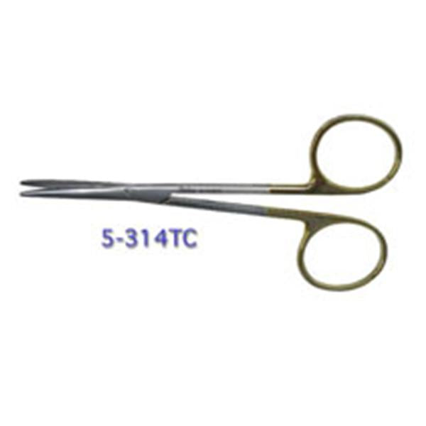 Miltex-Integra Scissors Strabismus 4-1/2" Curved Tungsten Carbide Ea - 5-314TC