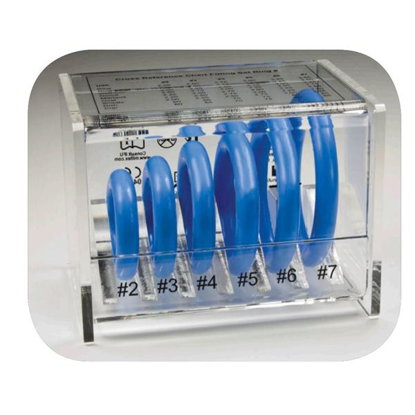 MiltexIntegra Set Uterine Pessary Fitting 6 Sizes Silicone Lf NonSte