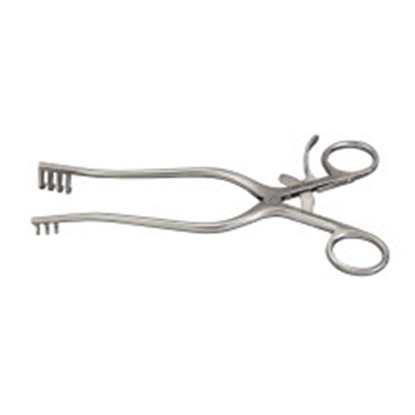 Miltex-Integra Retractor Weitlaner 8" Blunt 3X4 Teeth Stainless Steel Ea - 11-618