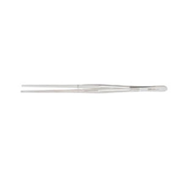 Miltex-Integra Forcep Tissue Kelly 9-3/4" Straight 2X3 Teeth Stainless Steel Each - 6-202