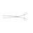 Miltex-Integra Forcep Hemostatic Kocher 10-1/2" Longitudinal Serrated Stainless Steel Ea - 16-120