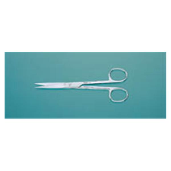 Miltex-Integra Scissors Operating 6-1/2" Sharp/Sharp Straight Standard Stainless Steel Ea - 43959
