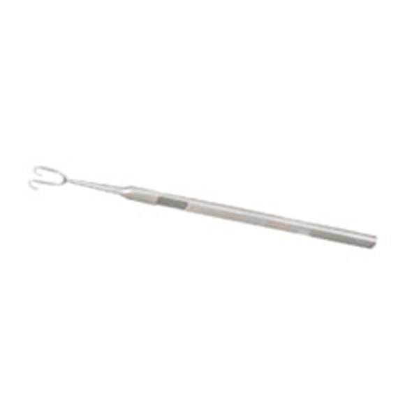 Miltex-Integra Hook Cottle 5-1/2" 12Mm Sharp/Wide Double Prongs Stainless Steel Each - 21-144
