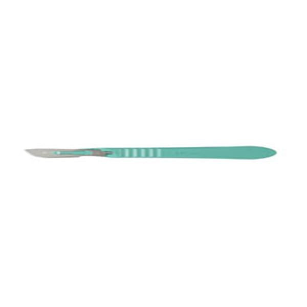 Miltex-Integra Scalpel Surgical #21 Plastic Sterile Disposable 10/Box - 4-421